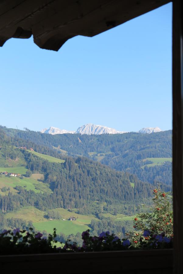 Haus Enzian Lägenhet Sankt Johann im Pongau Exteriör bild